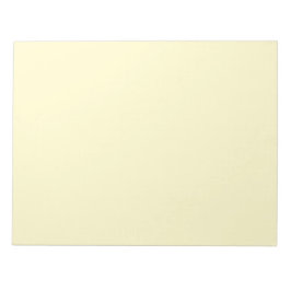 Yellow Shade 11"x8.5" Notepad mit Clean Modern Lo Notizblock