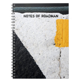 YELLOW SHAPE Notes of Roadman Notebook Notizblock