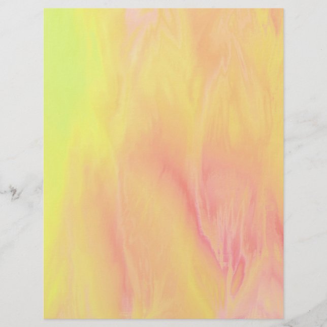 Yellow Skies Bulk Scrapbook Paper Pages Flyer (Vorne)