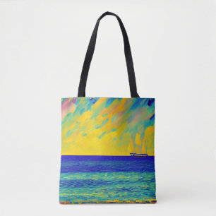 "Yellow Sky Race" Seascape