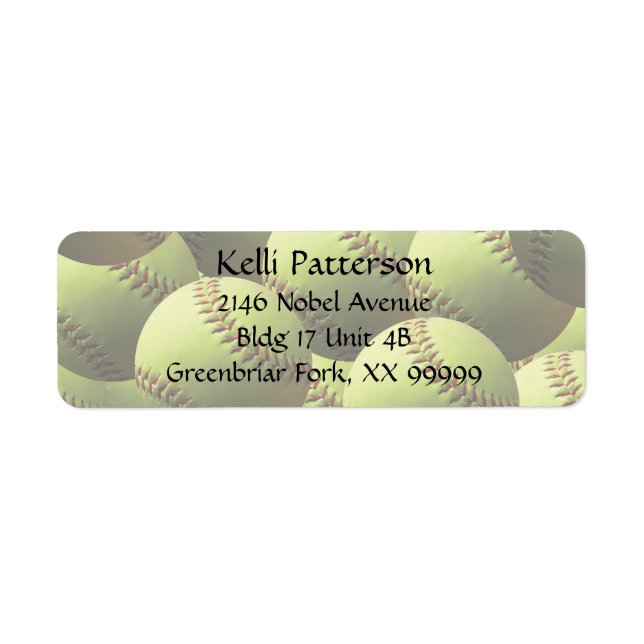 Yellow Softball 4 line (Vorne)