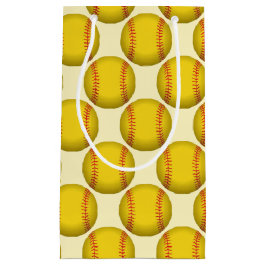Yellow Softball Kleine Geschenktüte