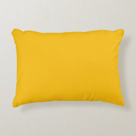 Yellow Solid Color, Modern, Trendy, Simple Dekokissen