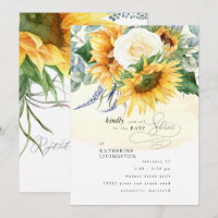 Yellow Splash Sonnenblume Blütendusche Invitat