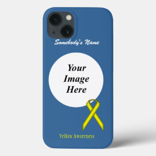 Yellow Standard Ribbon Tmpl von Kenneth Yoncich iPhone 13 Hülle