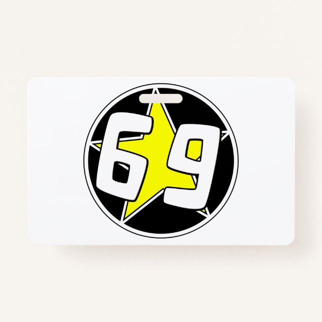 Yellow Star 69 Ausweis (Vorderseite)