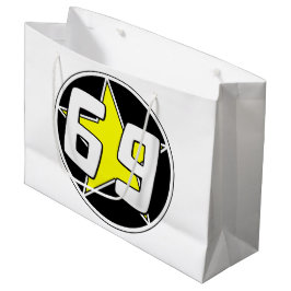 Yellow Star 69 Große Geschenktüte
