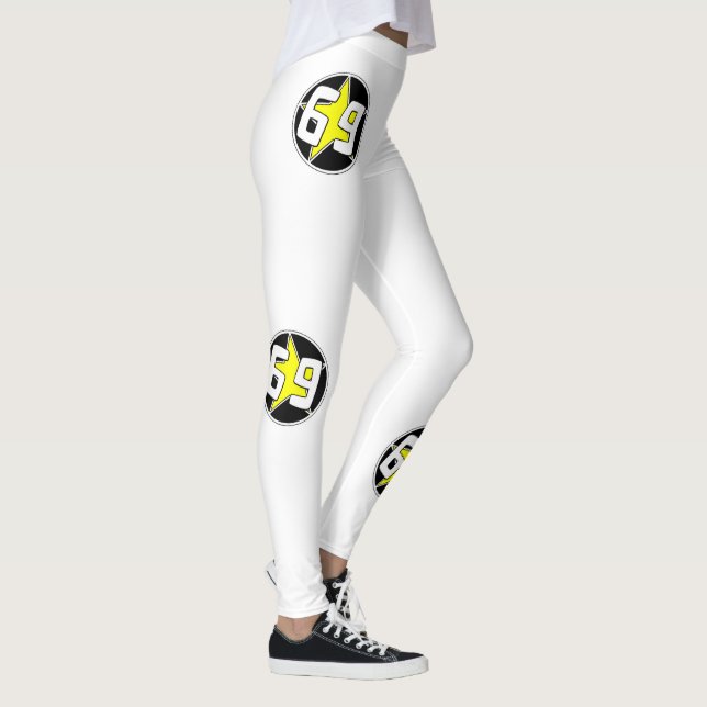 Yellow Star 69 Leggings (Rechts)