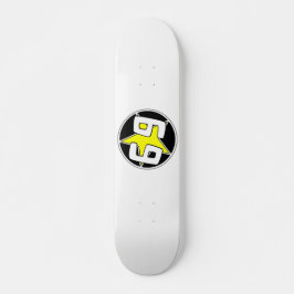 Yellow Star 69 Skateboard