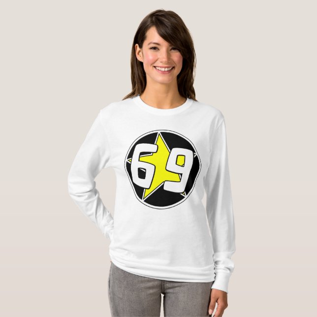 Yellow Star 69 T-Shirt (Vorne ganz)