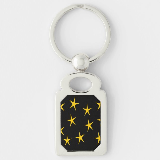 YELLOW STARS SCHLÜSSELANHÄNGER (Vorderseite)