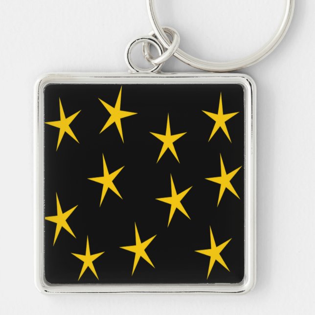 YELLOW STARS SCHLÜSSELANHÄNGER (Vorne)