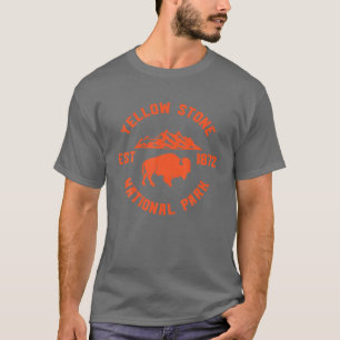 Yellow Stone Est 1872 National Park USA Park T-Shirt