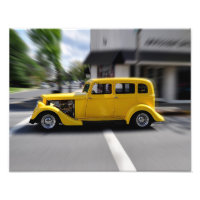 Yellow Street Rod