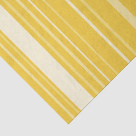 Yellow Striped Pattern Seidenpapier