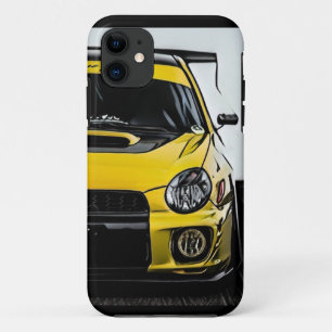 Yellow Subaru Bugeye Impreza WRX Case-Mate iPhone Hülle