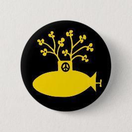 Yellow Submarine 66 Peace Button
