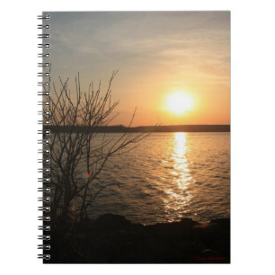 Yellow Sunset Notebook Notizblock