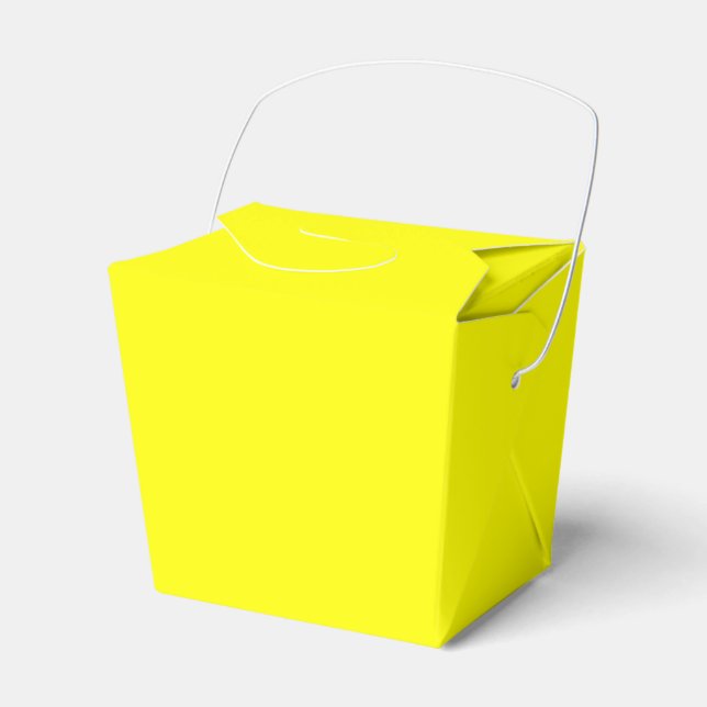 Yellow Take Out Gagebox Geschenkschachtel (Vorderseite)