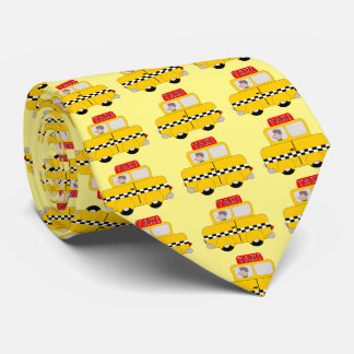 Yellow Taxi Design Krawatte