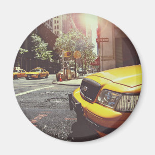 Yellow Taxi Service Magnet
