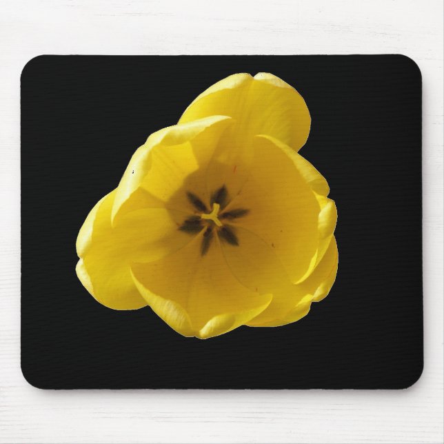 Yellow Tulip Mousepad (Vorne)