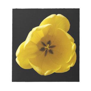 Yellow Tulip Notepad Notizblock