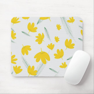 Yellow Tulips Mouse Pad Mousepad