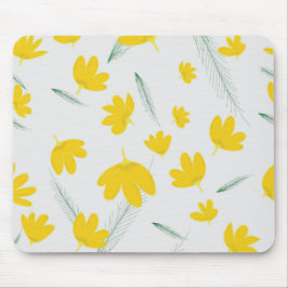 Yellow Tulips Mouse Pad Mousepad