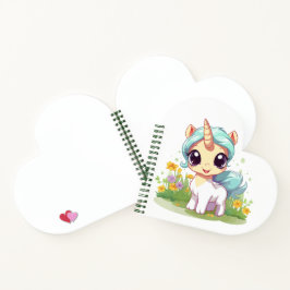 Yellow Unicorn Notizbuch