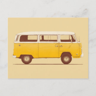 Yellow Van | Florent Bodart Postkarte
