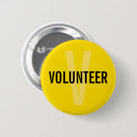 Yellow Volunteer Abzeichen