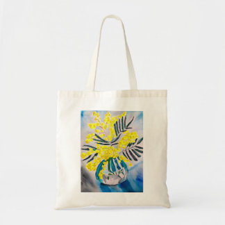 Yellow Wattle, australische Blume Tragetasche
