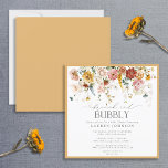 Yellow Wildflower Brunch & Bubbly Bridal Shower Einladung<br><div class="desc">Looking for a modern and elegant bridal shower invitation? Look no further than this stunning Yellow Wildflower Watercolor Brunch & Bubbly Bridal Shower Invitation. Featuring gorgeous watercolor floral artwork in shades of warm neutral shades of blush white marigold yellow dusty blue pink and burnt sienna, this invitation is perfect for...</div>