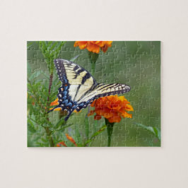 Yellow women Eastern Tiger Frack Jigsaw Puz Puzzle