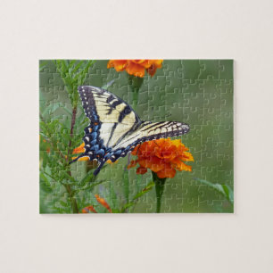 Yellow women Eastern Tiger Frack Jigsaw Puz Puzzle