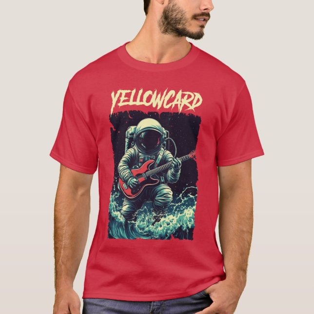 YELLOWCARD BAND FAN ART friend vintage T-Shirt (Vorderseite)