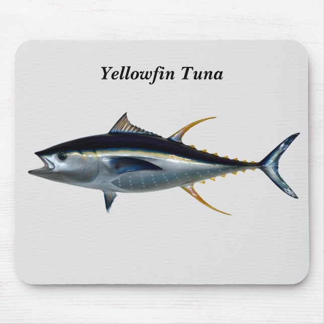 Yellowfin-Thunfisch Mousepad (Vorne)