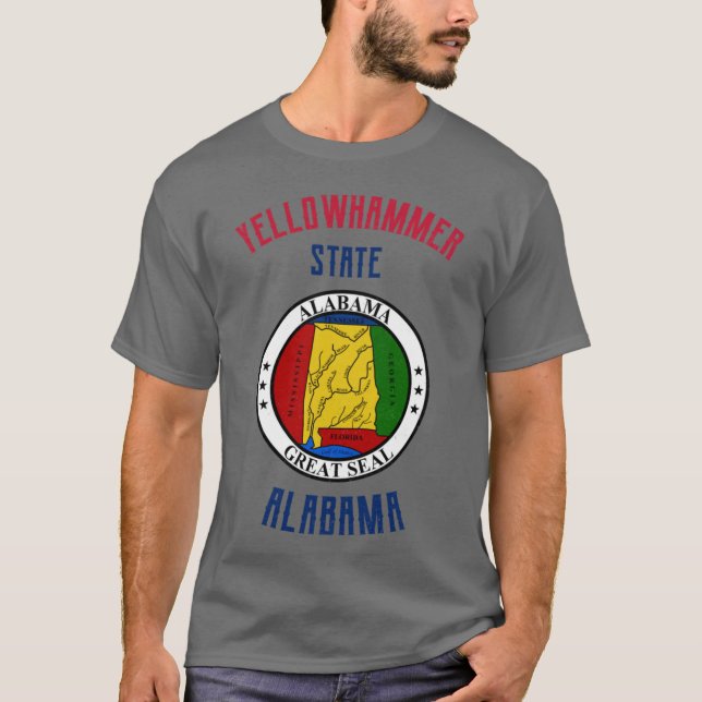 Yellowhammer State Alabama T-Shirt (Vorderseite)