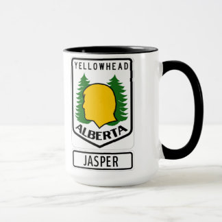 Yellowhead Landstraße - Jaspis, Alberta Tasse