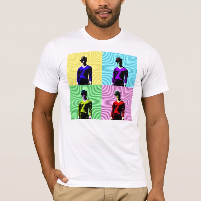 Yellowman, Tealman, Greenman, Pinkman T-Shirt (Vorderseite)