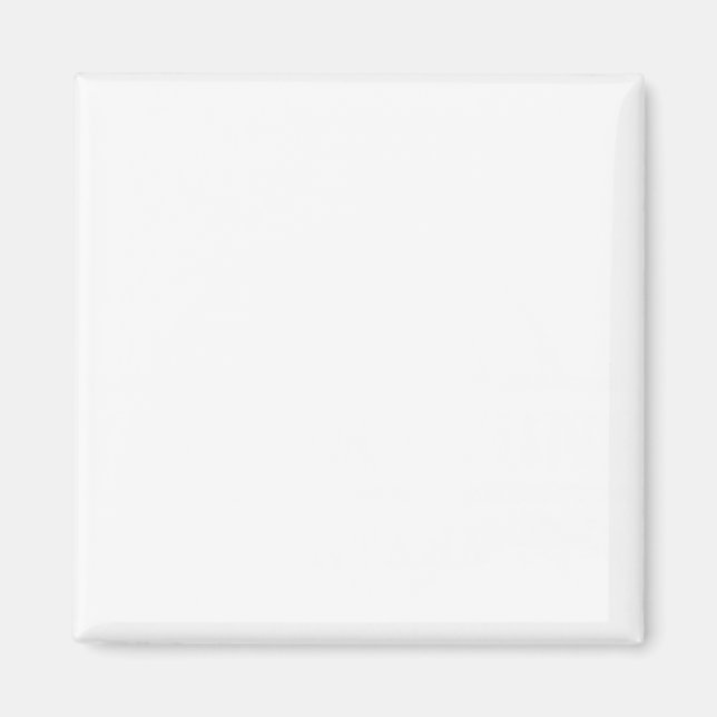 Yellowstomne-Buffalo-White- Magnet (Vorne)