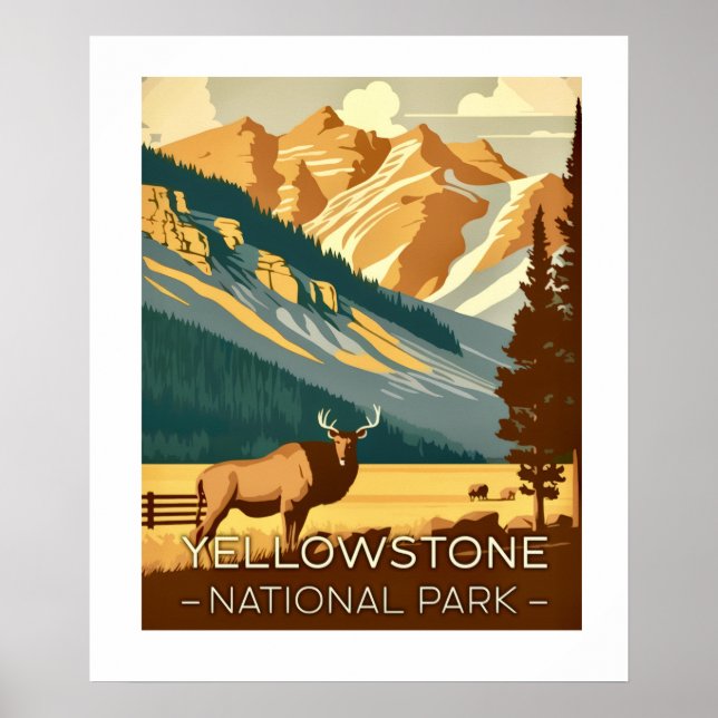 Yellowstone 20x24 Poster (Vorne)