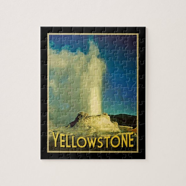 Yellowstone Alt treu Puzzle (Vertikal)