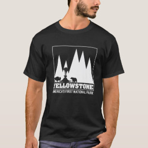 Yellowstone America's First National Park USA Park T-Shirt