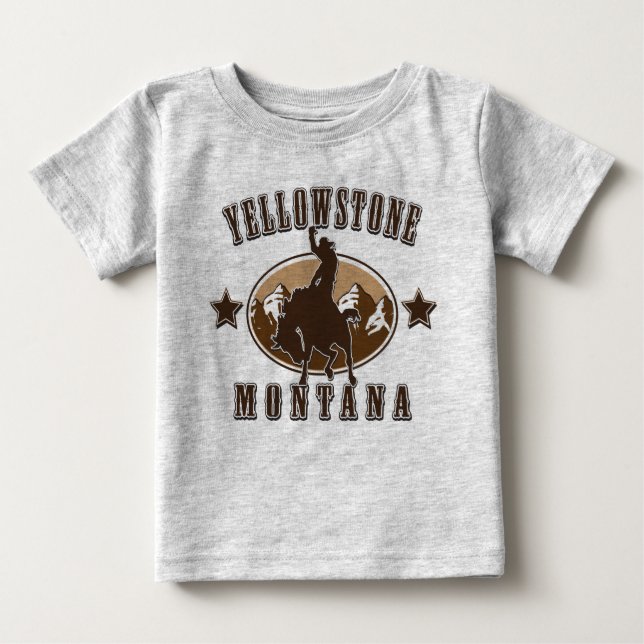 Yellowstone Baby T-shirt (Vorderseite)