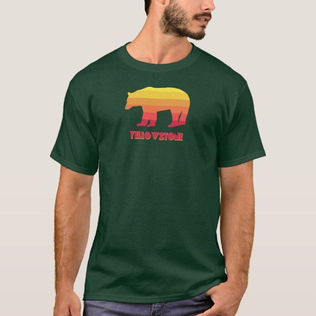 Yellowstone-Bär T-Shirt (Vorderseite)