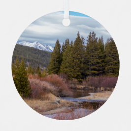 Yellowstone Berge Ornament