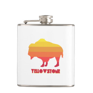 Yellowstone Bison Flachmann