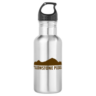 Yellowstone Bitte Edelstahlflasche